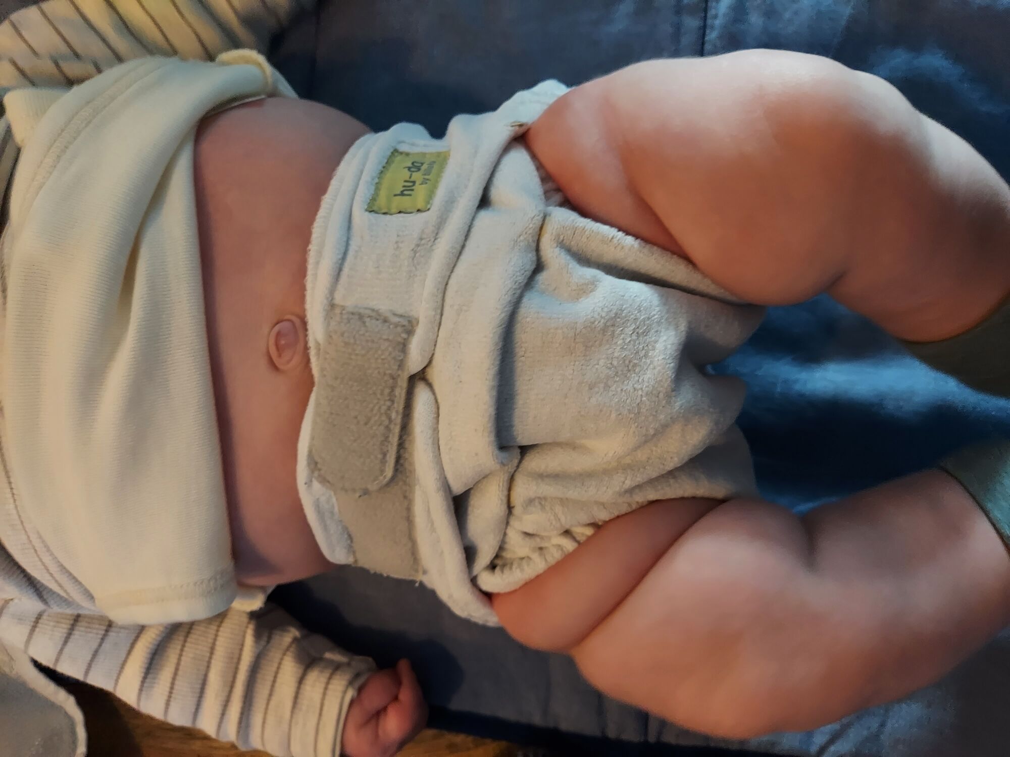 Een echte foto van Bamboeluier Wit Newborn by Nicolet (3)