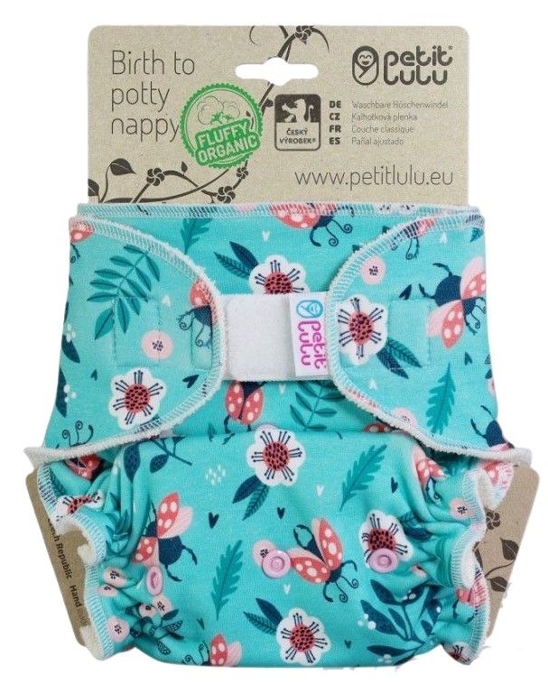 One Size Fluffy Organic (4-15 kg) Klittenband