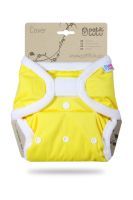 Geel overbroekje One Size Petit Lulu klittenband