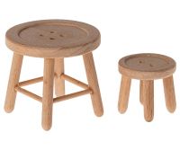 Maileg tafel en kruk set