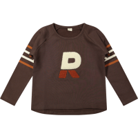 Longsleeve shirt Julot Sweat Chocolate Brown Riffle Amsterdam