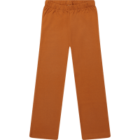 Flared Pants Percy Sweat Leather Brown Riffle Amsterdam
