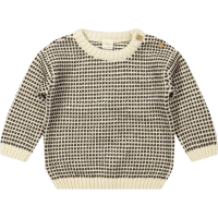 Gebreide trui Mare Two Tone knit Chocolate Brown