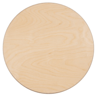Houten rond plateau Grapat