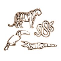 Grennn uitstekers Jungle Dieren