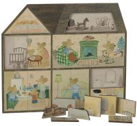 Maileg houten puzzel muizen boerderij