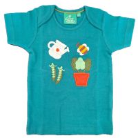 T-Shirt Spring Garden Green van Little Green Radicals