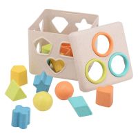 Happy World vormenstoof | Square shape sorter