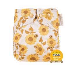 Sunflower Harvest AIO One Size Modern Cloth Nappies