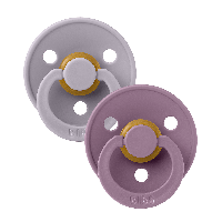 Bibs spenen Fossil Grey en Mauve
