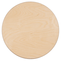 Houten rond plateau Grapat