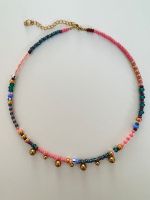 ByMelo roze ketting met balletjes