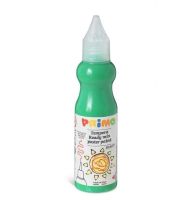Groen plakkaatverf Primo in een fles 50 ml