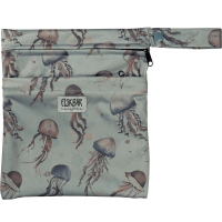 Dubbele kleine luierzak Jellyfish van Elskbar