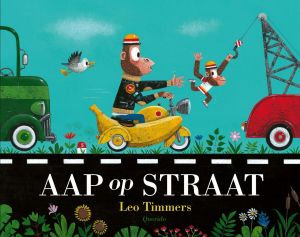 Tekstloos prentenboek Aap op Straat