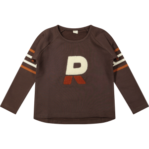 Longsleeve shirt Julot Sweat Chocolate Brown Riffle Amsterdam