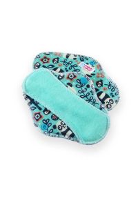 Petit Lulu Wasbaar maandverband Panda (3 stuks)