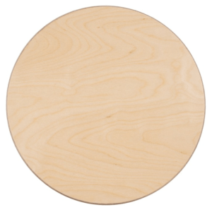 Houten rond plateau Grapat
