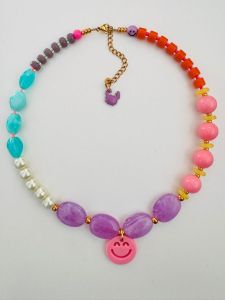 ByMelo ketting Smiley