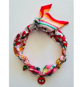 ByMelo bandana ketting Oog