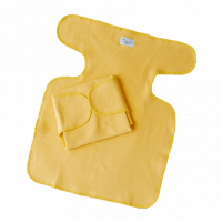 Newborn Preflat Mustard van Cloth Bums