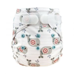 Newborn Cozy Whale overbroekje Blümchen
