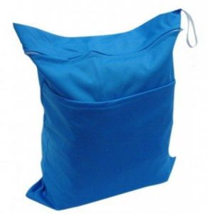 Blauw luierzak wetbag Alvababy