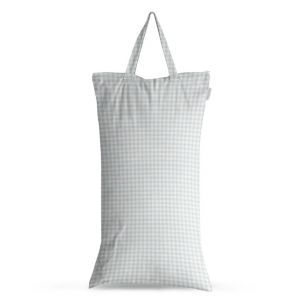 Blue Gingham XL luierzak van Modern Cloth Nappies wetbag