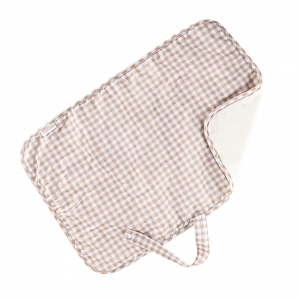 Verschoningsmatje Taupe Gingham Modern Cloth Nappies