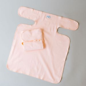 One Size Preflat Peach van Cloth Bums