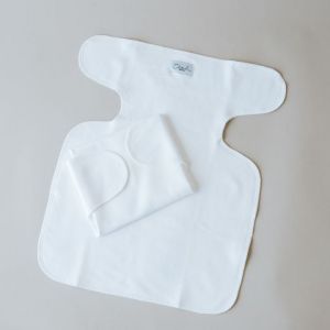 One Size Preflat White van Cloth Bums