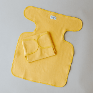 Newborn Preflat Mustard van Cloth Bums