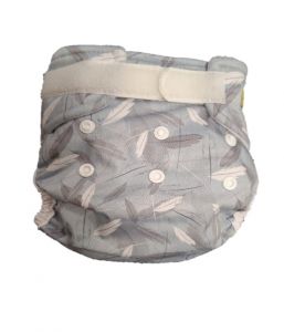 Grey Feathers Newborn overbroekje Supersoft Hu-Da