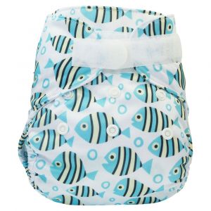 Vissen Newborn overbroekje Blümchen
