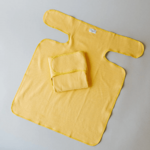 One Size Preflat Mustard van Cloth Bums