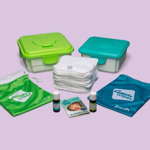 Cheeky Wipes kit met bamboe of katoen complete set