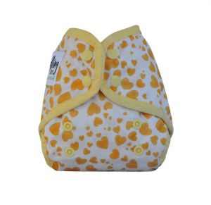 Comodo Wrap Mini Yellow Hearts Seedling Baby