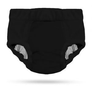 Super Undies AIO wasbare luier voor volwassenen zwart