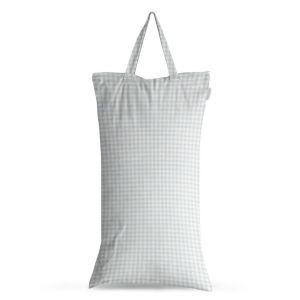 Blue Gingham XL luierzak van Modern Cloth Nappies wetbag