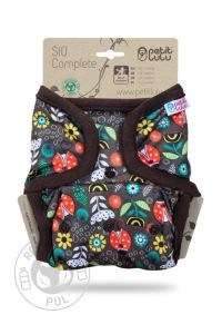 SIO Compleet luier Lieveheersbeestjes Drukknoopjes Petit Lulu