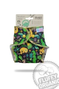 Fluffy Organic Newborn Bamboeluier Regenwoud Petit Lulu
