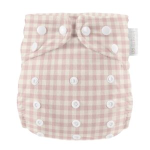 Rose Gingham One Size AIO Modern Cloth Nappies