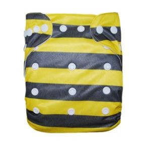 Pocketluier Zwart Geel Alvababy