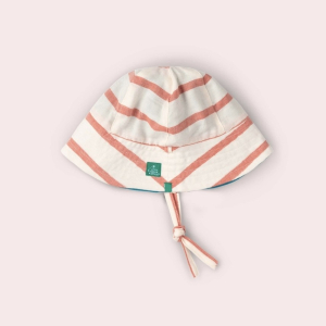 Zonnehoed Vintage Red Stripes van Little Green Radicals