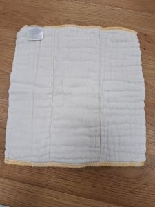 Gebruikt - Biokatoenen prefolds Avo+Cado-Newborn per stuk