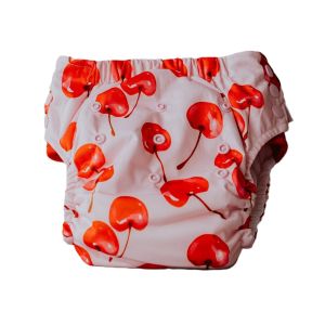Cloth Bums Big Kids optrekluier Cherry Pop