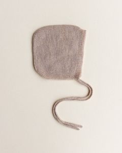 Hvid | Newborn bonnet | Wollen mutsje Cream