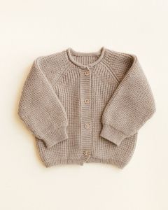Hvid Cardigan Inga Sand