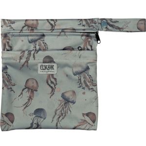 Dubbele kleine luierzak Jellyfish van Elskbar