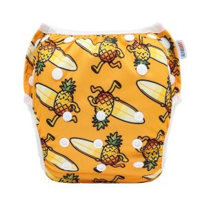 Zwemluier groot Surfende Ananas Alvababy